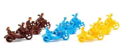 Wiking 001830 - Zubehörpackung - Motorräder