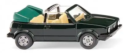 Wiking 004605 - VW Golf I Cabrio - dunkelgrün