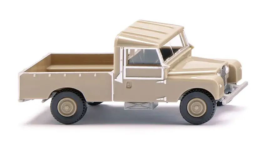 Wiking 010703 - Land Rover Pickup - cremebeige
