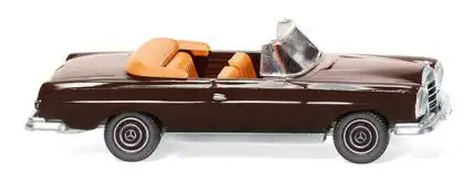 Wiking 015302 - MB 280 SE Cabrio - schokoladenbraun