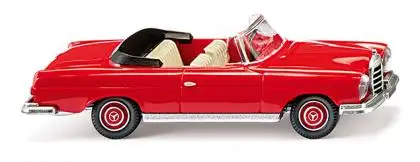Wiking 015303 - MB 280 SE Cabrio - rot
