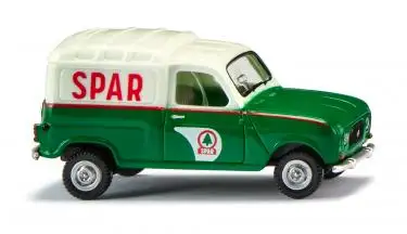 Wiking 022504 - Renault R4 Kastenwagen, Spar