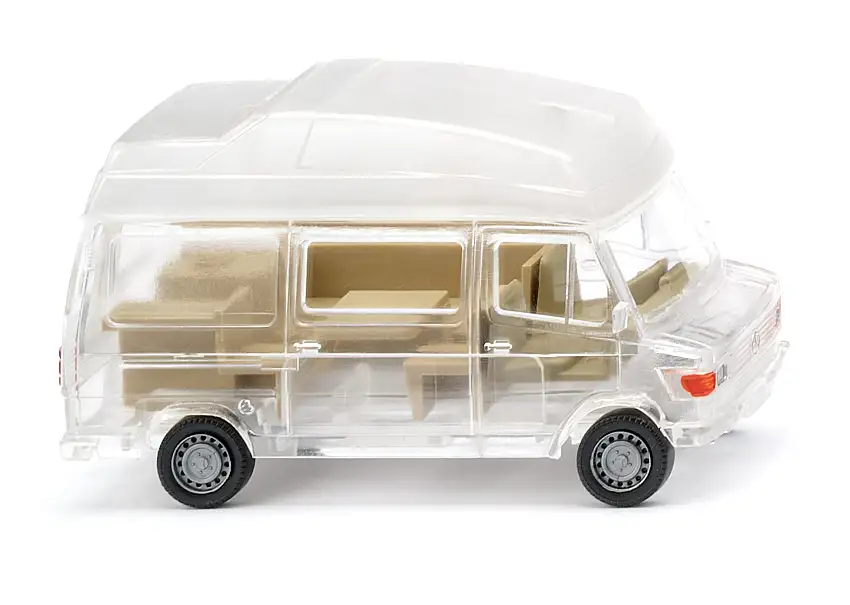 Wiking 026703 - Wohnmobil (MB 207 D) - transparent