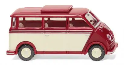 Wiking 033405 - DKW Schnelllaster Bus - rubinrot