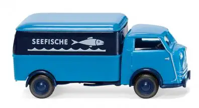 Wiking 033506 - Tempo Matador Kastenwagen, Seefische