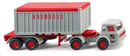 Wiking 052501 - Containersattelzug 20 (Int. Harvester)