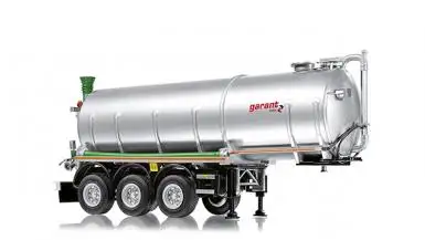 Wiking 077655 - 1:32-Kotte Tanksattelauflieger garant