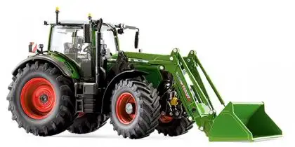 Wiking 077869 - 1:32-Fendt 724 Vario mit Frontlader