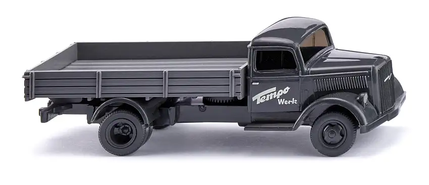 Wiking 084008 - Pritschen-Lkw (Opel Blitz), Tempo Werk