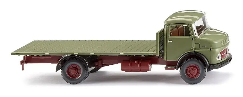 Wiking 085203 - Flachpritschen-Lkw (MB Kurzhauber)