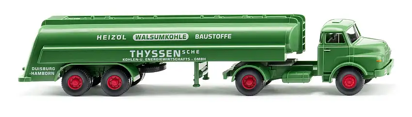 Wiking 088246 - Tanksattelzug (MAN), Thyssen