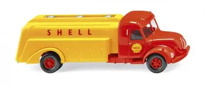 Wiking 088303 - Tankwagen (Magiurs S 7500), Shell