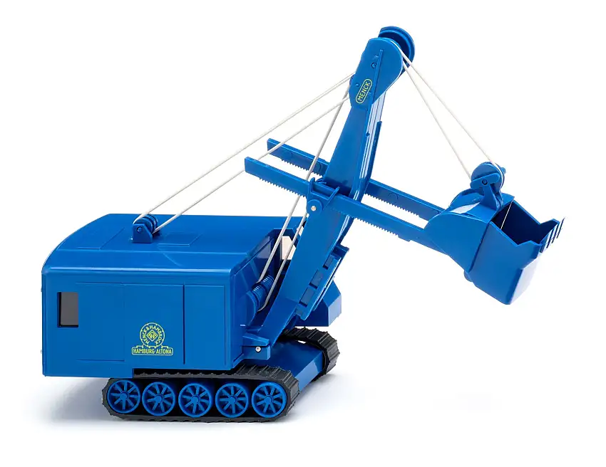 Wiking 089707 - Menck-Bagger - enzianblau