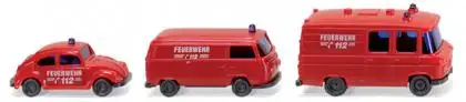 Wiking 093449 - N-Feuerwehr-Einsatzfahrzeuge