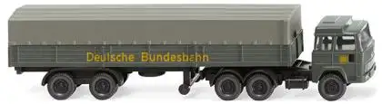 Wiking 095610 - N-Pritschensattelzug (Magirus) DB