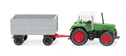 Wiking 096003 - N-Fendt Favorit mit Anhänger