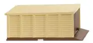 Wiking 114003 - Selbstbau-Garage (3S) - blassbraun