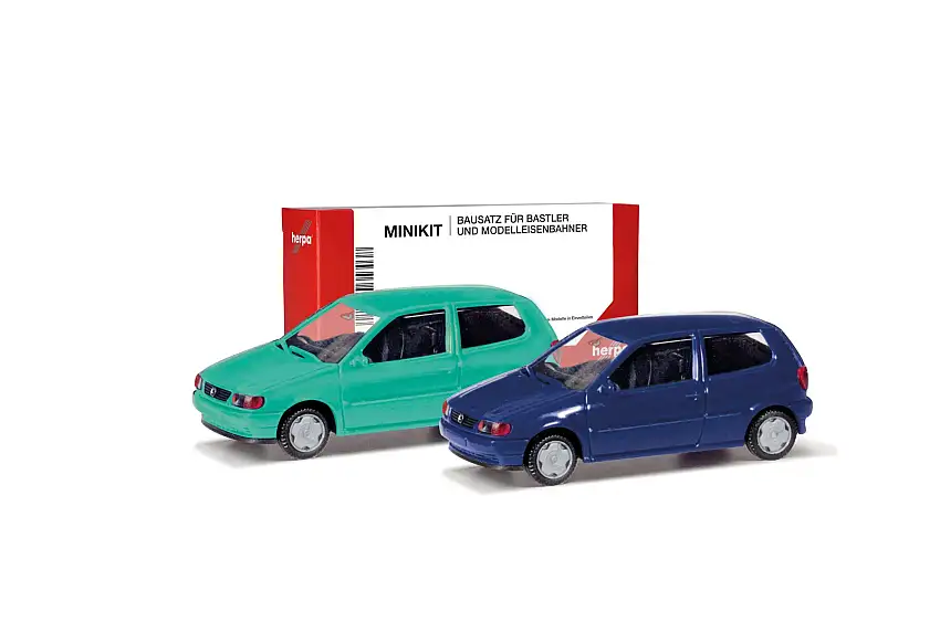Herpa 012140-007 - MiKi VW Polo 2-Türig, 2er Set