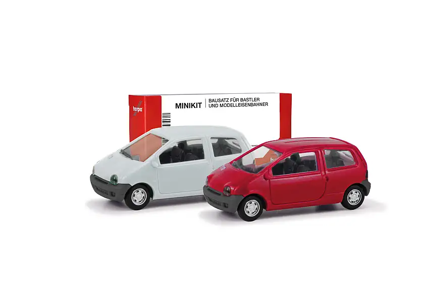 Herpa 012218-007 - MiKi Renault Twingo, 2er Set