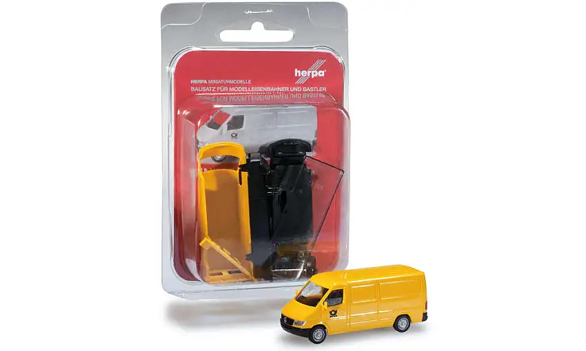 Herpa 012577 - MiKi MB Sprinter Kasten, Post