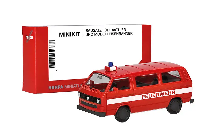 Herpa 012591-002 - MiKi VW T3 Bus, Feuerwehr