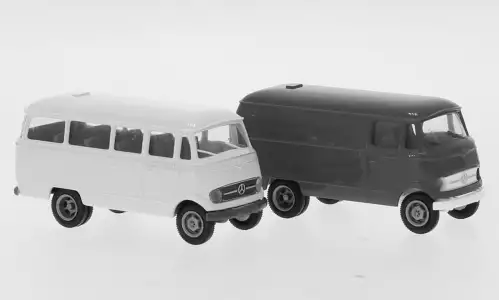 Brekina 10212 - Mercedes MB L/O 319, Kasten und Bus