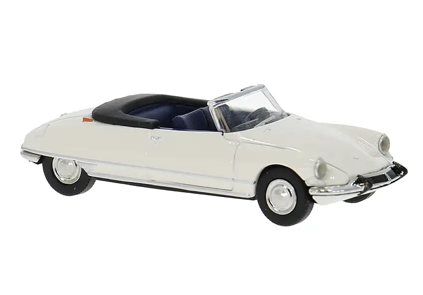 Brekina 14233 - Citroen DS 19 Cabriolet, weiss, 1963