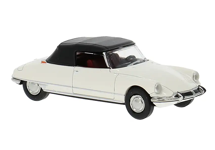 Brekina 14234 - Citroen DS 19 Cabriolet, weiss, 1963