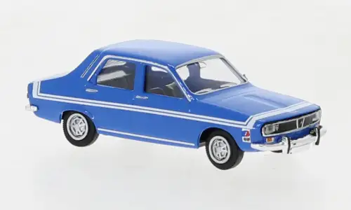 Brekina 14527 - RenaultR12TL,blau,Gordini,1969