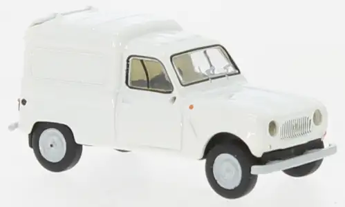 Brekina 14756 - Renault R4 Fourgonnette, weiss, 1961