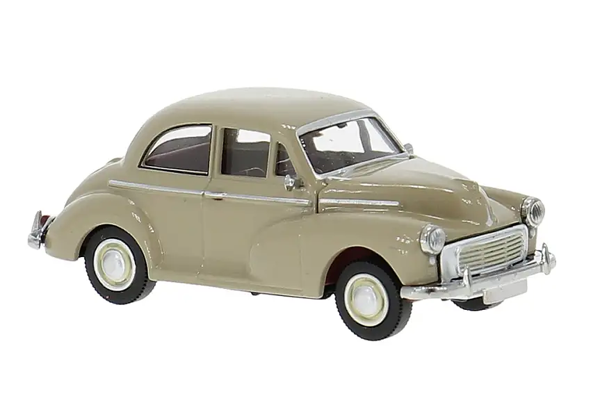 Brekina 15217 - Morris Minor 1000, dunkelbeige, 1956