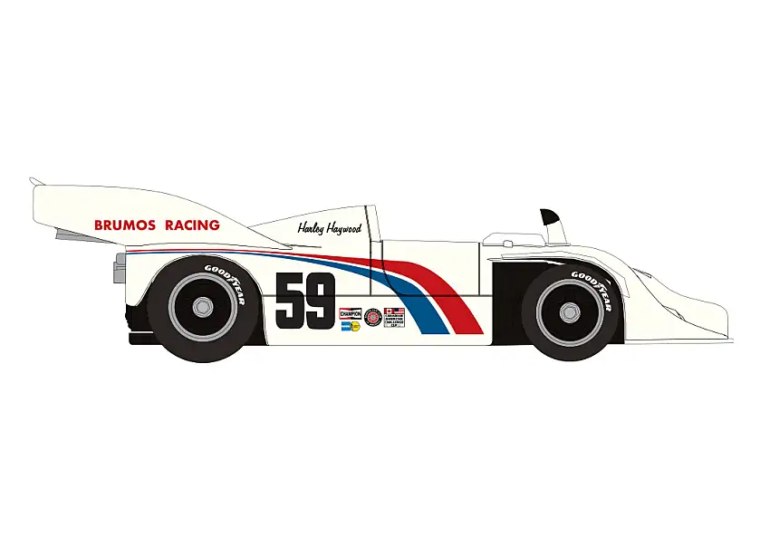 Brekina 16033 - Porsche 917/10, 1972, Brumos Racing, #59