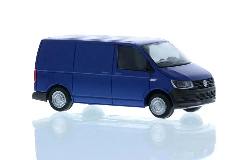 Rietze 11689 - 1:87-Volkswagen T6 Kasten KR ravennablau