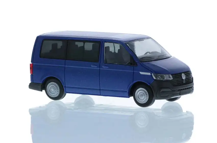 Rietze 11690 - 1:87-Volkswagen T6.1 Bus KR ravennablau