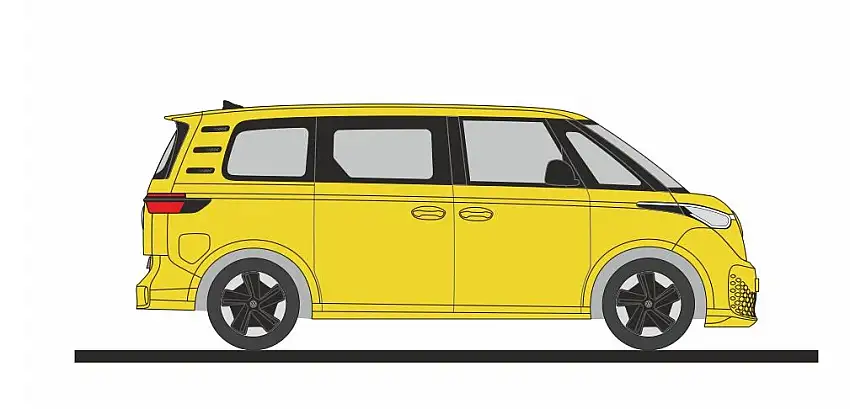 Rietze 21915 - VW ID.Buzz lemongelb metallic