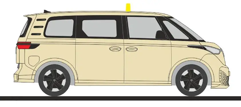 Rietze 32100 - ID.Buzz Taxi