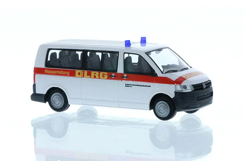Rietze 53454 - 1:87-Volkswagen T5 10 DLRG Goslar