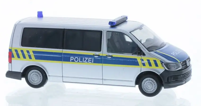Rietze 53734 - 1:87-VW T6 Polizei Sachsen-Anhalt