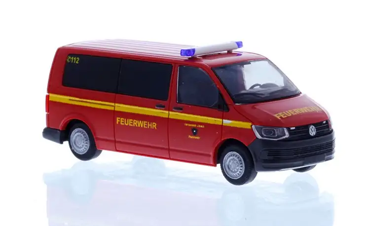 Rietze 53758 - VW T6 Feuerwehr Lübeck