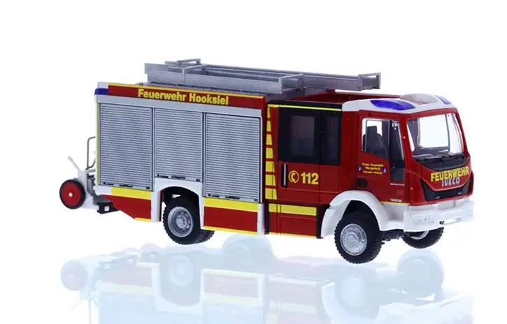 Rietze 68163 - Magirus HLF Team Cab Feuerwehr Hooksiel