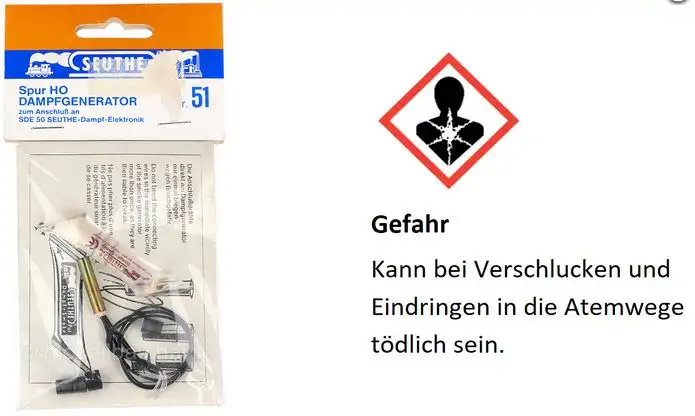 SEUTHE 51 - Spur H0 Dampfgenerator