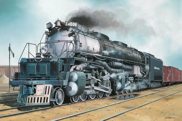 Revell 02165 - 1:87-Big Boy Locomotive