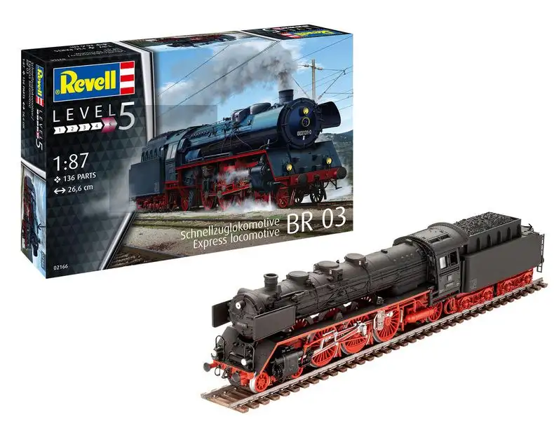Revell 02166 - 1:87-Schnellzuglokomotive BR03