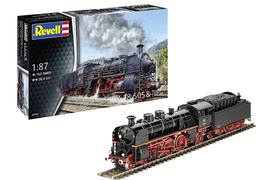Revell 02167 - 1:87-Schnellzuglokomotive BR 18 505