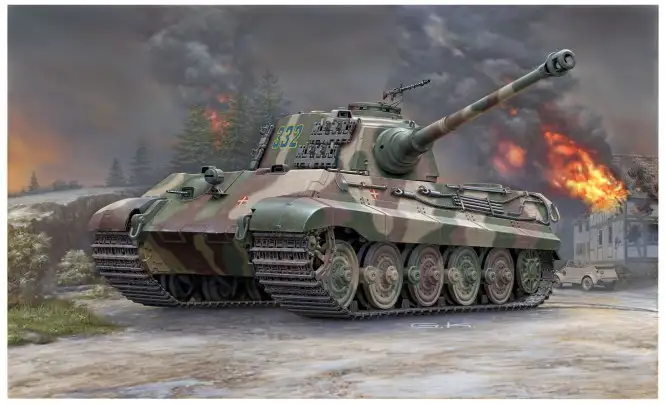 Revell 03249 - 1:35-Tiger II Ausf.B(Henschel Turr)