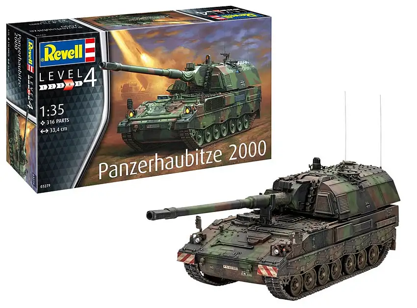 Revell 03279 - 1:35-Panzerhaubitze 2000