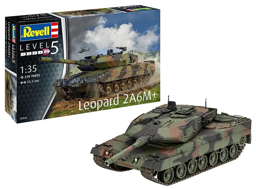Revell 03342 - 1:35-Leopard 2 A6M+