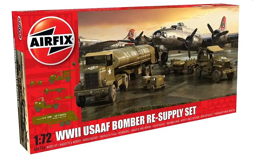 Airfix 06304 - USAAF 8TH Airforce Bomber Resupply Set
