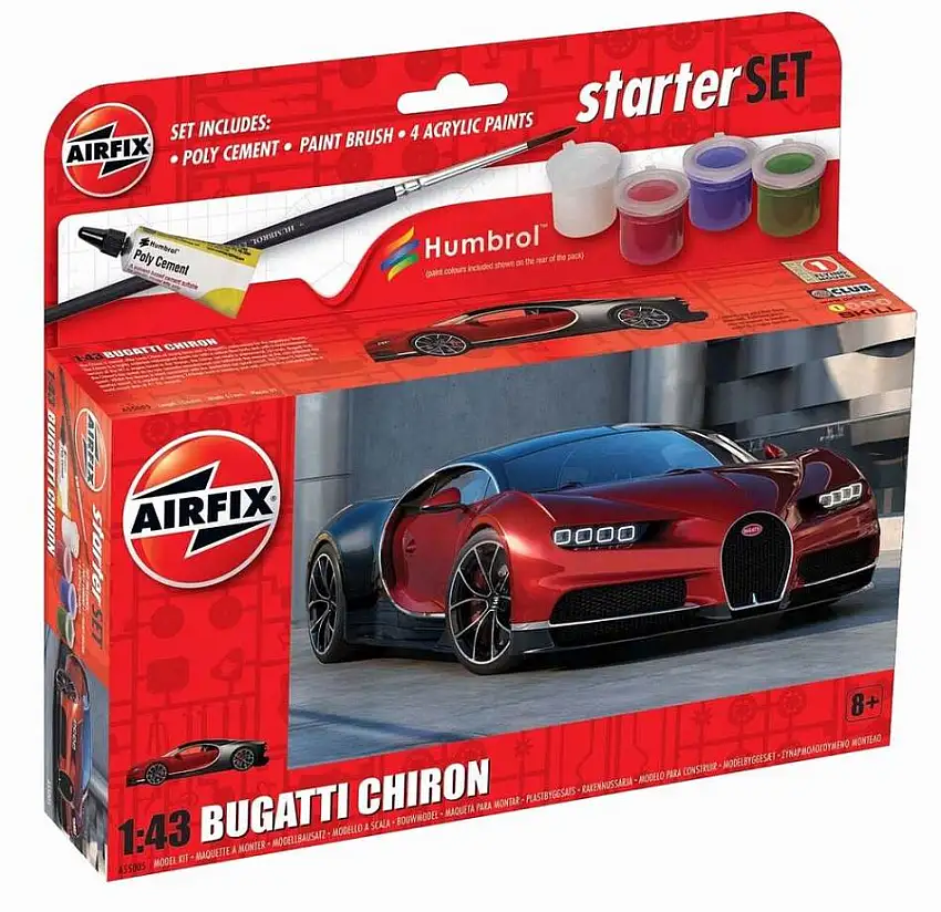 Airfix 1555005 - Small Starter Set NEW Bugatti