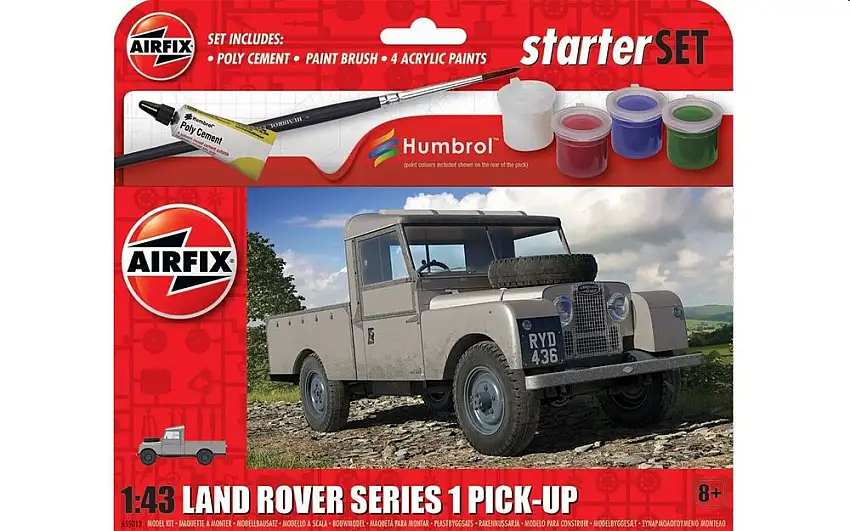 Airfix 1555012 - Starter Set - Land Rover Seri